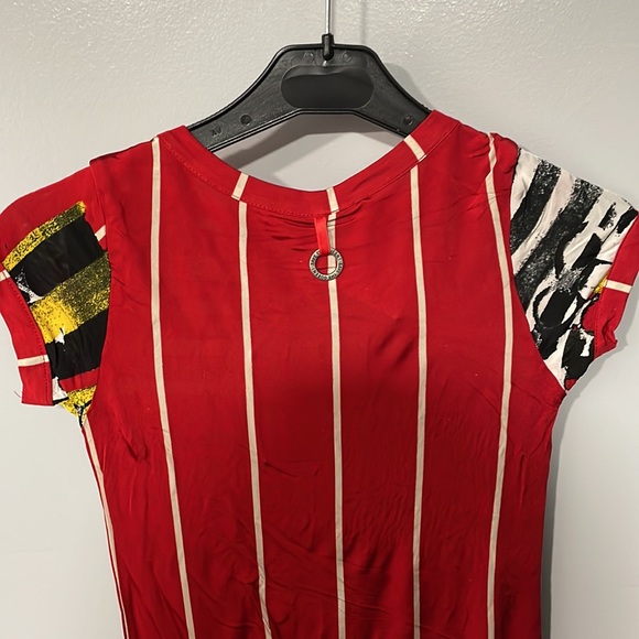 NWT Save the Queen Circus Girls Vintage Red Striped Dress Size 8 & 12 - Picture 5 of 8